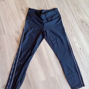 Under Armour Black Compression 3/4 Length Leggings